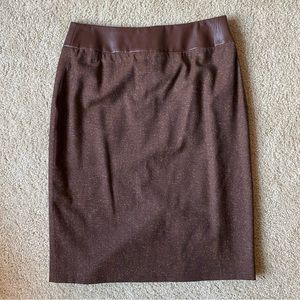 Vintage Austin Reed Wool Pencil Skirt size 8